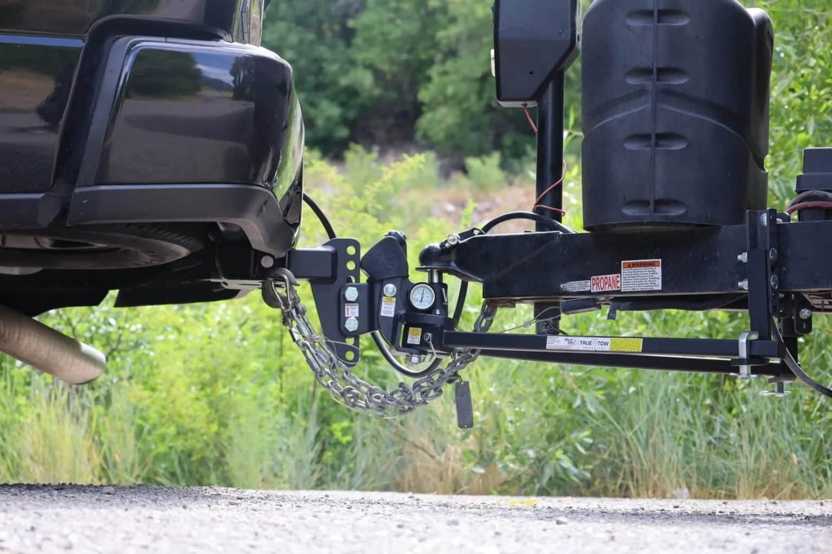 Weight Distribution Hitch with Anti-Sway, 4" Drop, 2.5" Shank, 12,500-lb Towing J1343