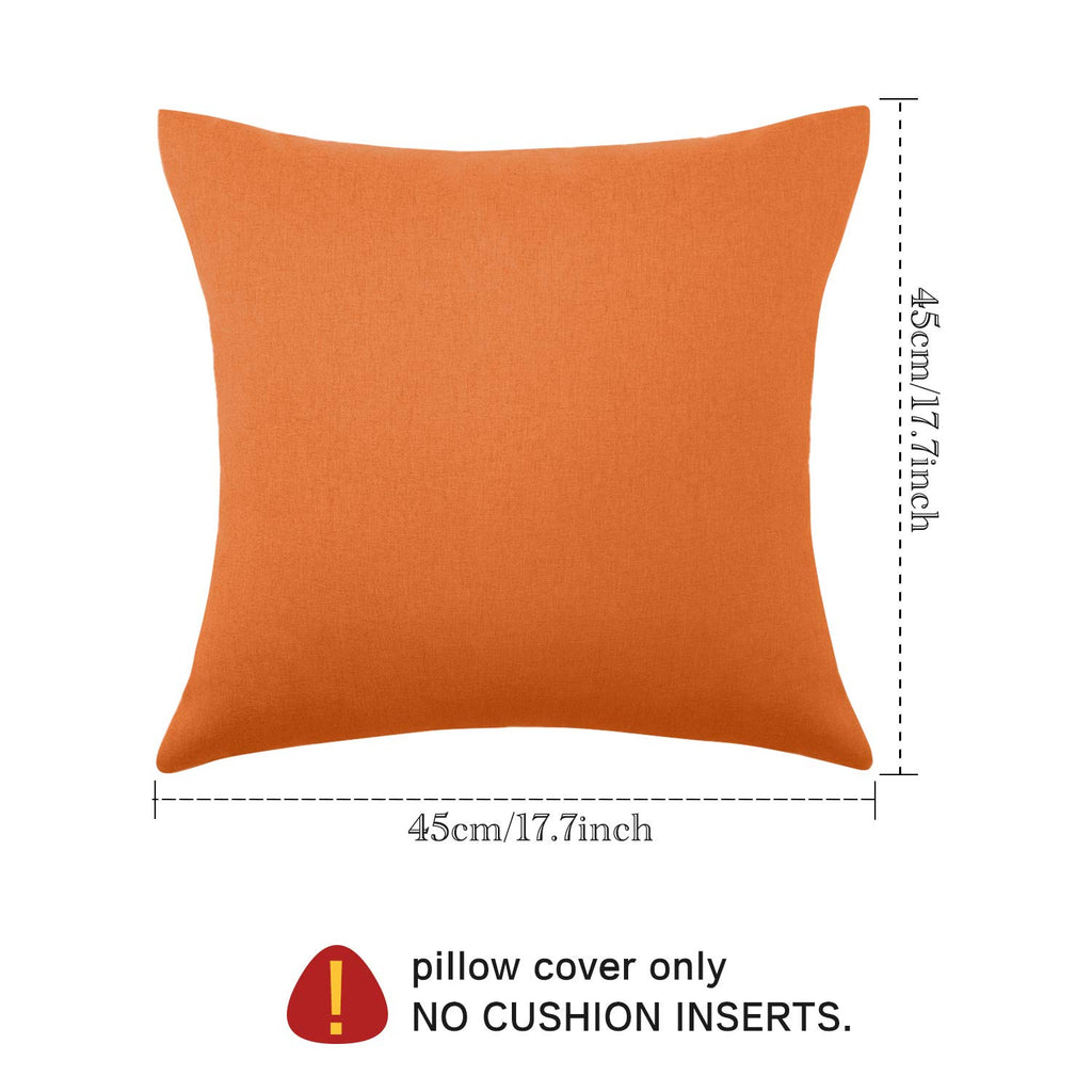 4 Pack Outdoor Throw Pillow Covers 18x18 L293