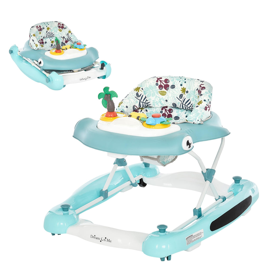 2-in-1 Foldable Baby Walker with Adjustable Height N294