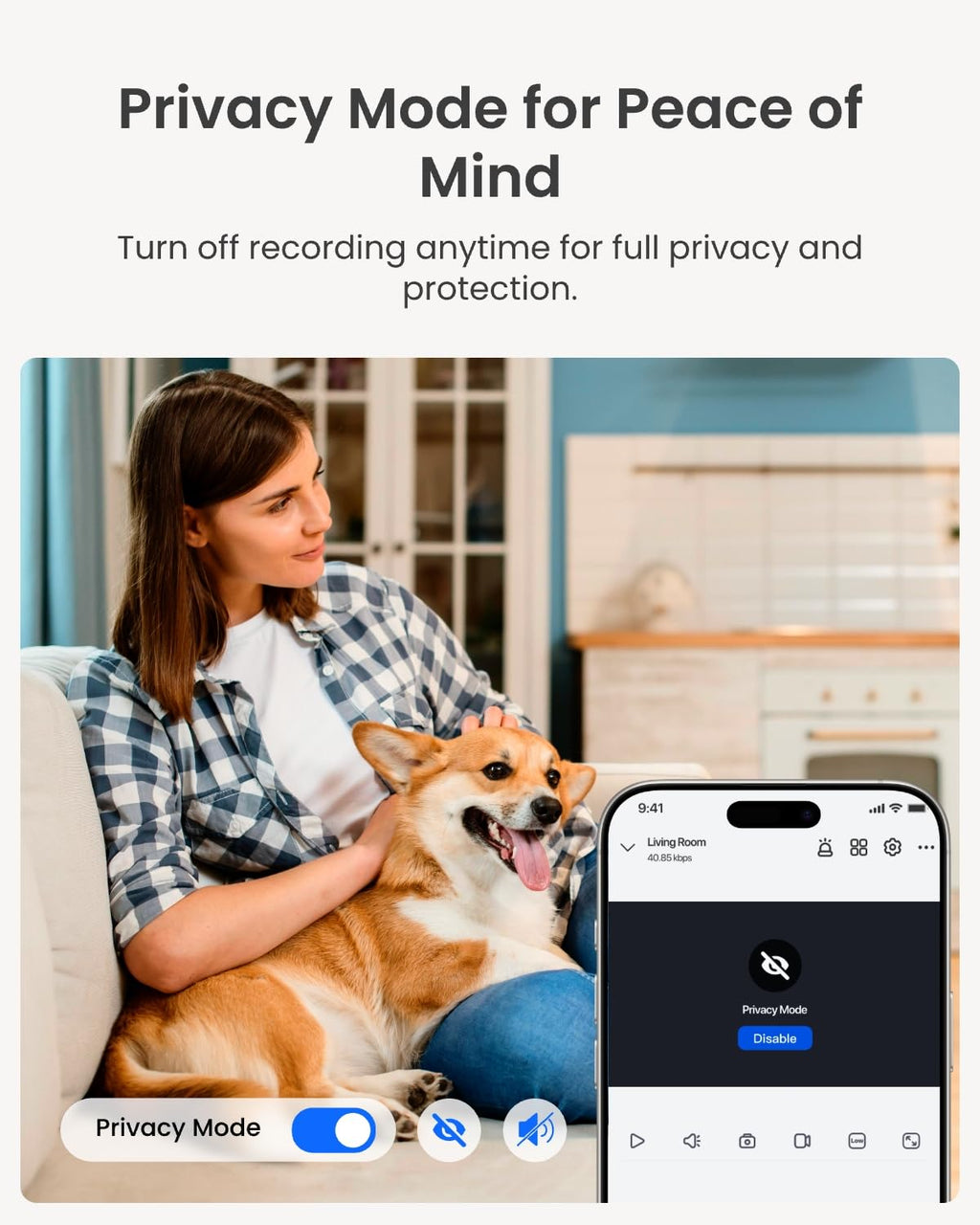 Home Security Camera System 2 Pack F784