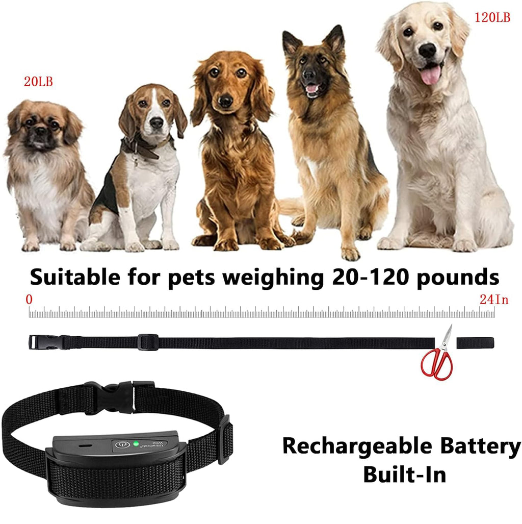In-Ground Electric Dog Fence System with 2 Collars B97648