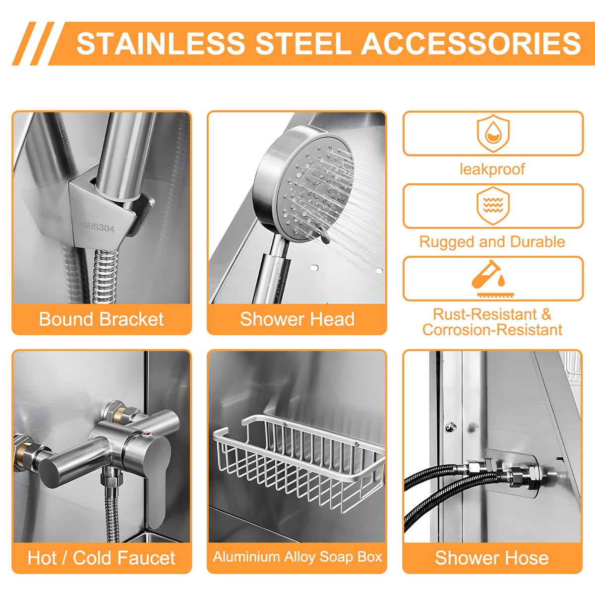 Stainless Steel Dog Grooming Tub with Stairs and Faucet K1923