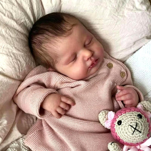 20 in Silicone Full Body Reborn Baby Doll Girl with Accessories S974