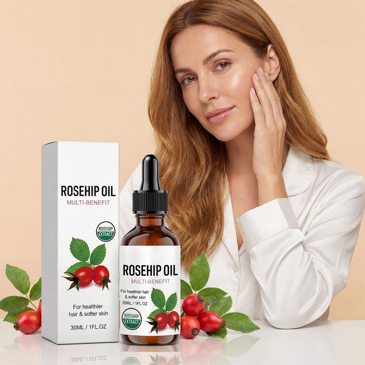 Rosehip Oil Organic Face Oil 1PC Z704207