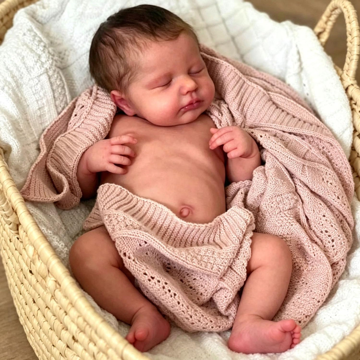 20 in Silicone Full Body Reborn Baby Doll Girl with Accessories S974