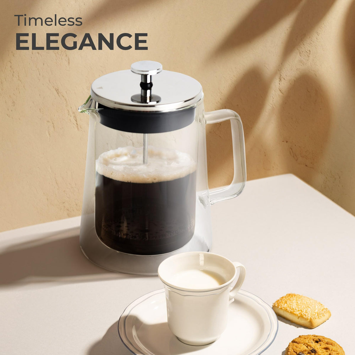 Glass French Press Coffee Maker 27oz L58135