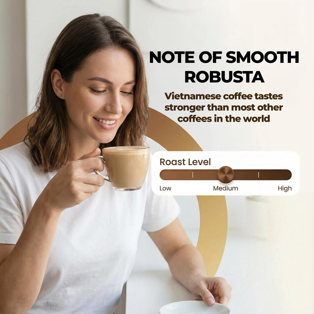 Instant Coffee Packets 3 in 1 Medium Roast 20 Sachets O2481