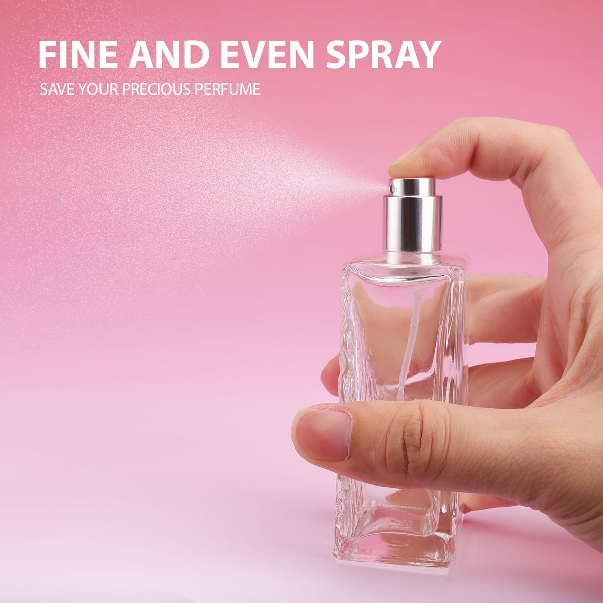 50ml Glass Perfume Bottles Empty Refillable N95174