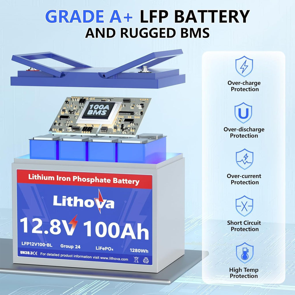 12V 100Ah LiFePO4 Battery A594183