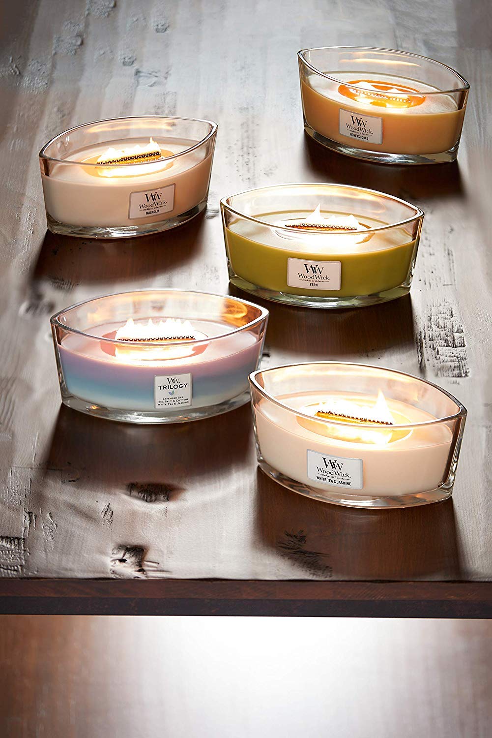 Large Hourglass Soy Blend Wax Scented Candle 16oz L494