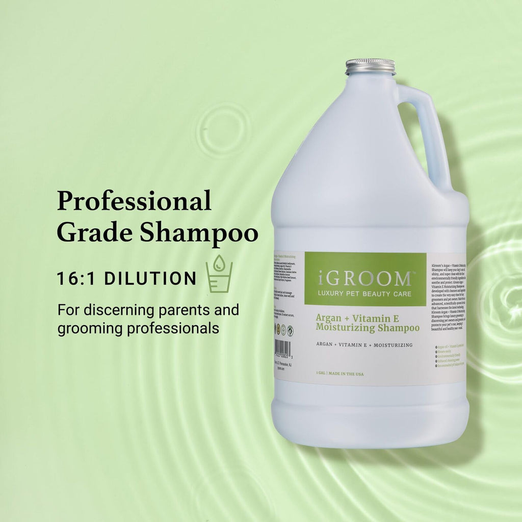 Argan Vitamin E Dog Shampoo Gallon D7549