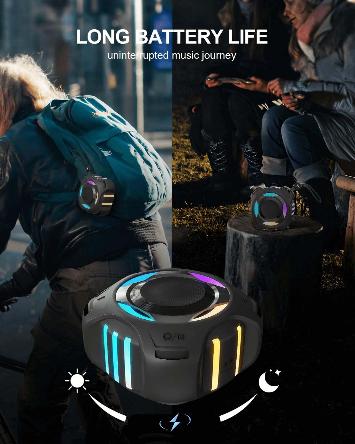 Portable IP67 Waterproof Shower Speaker T544