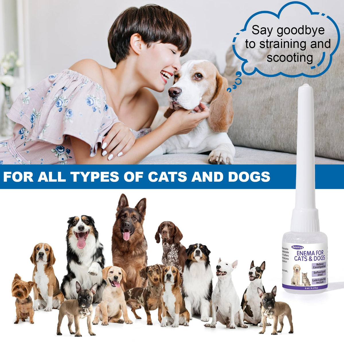 Disposable Enema for Cats & Dogs 6mL (3 Pack) V39182