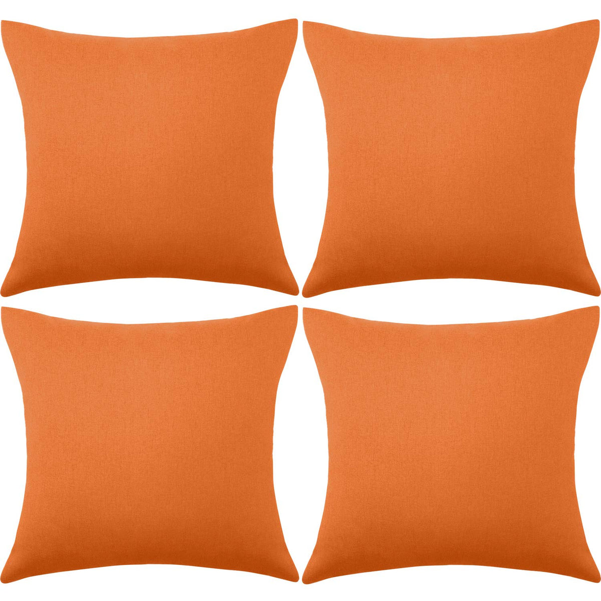4 Pack Outdoor Throw Pillow Covers 18x18 L293