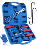 10-Piece Drum Brake Tool Kit with Case & Gloves Y42523