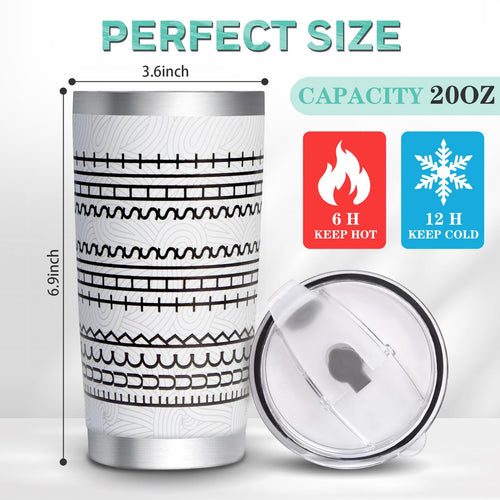 20oz Stainless Steel Travel Tumbler Y251114