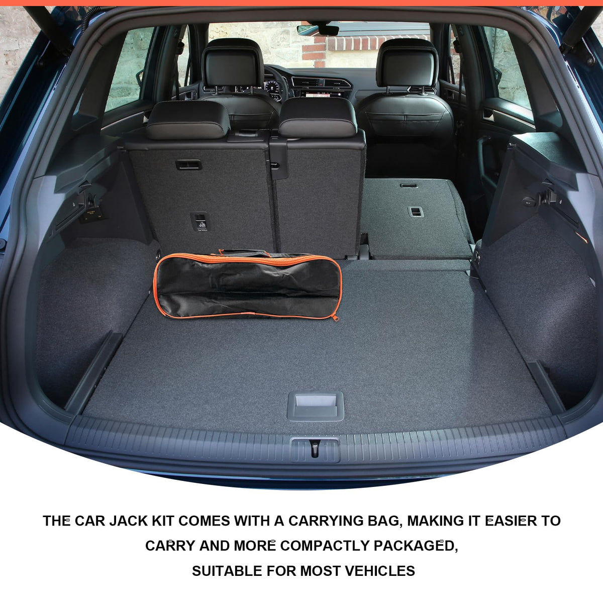 2 Ton Scissor Jack Kit with Lug Wrench G8665
