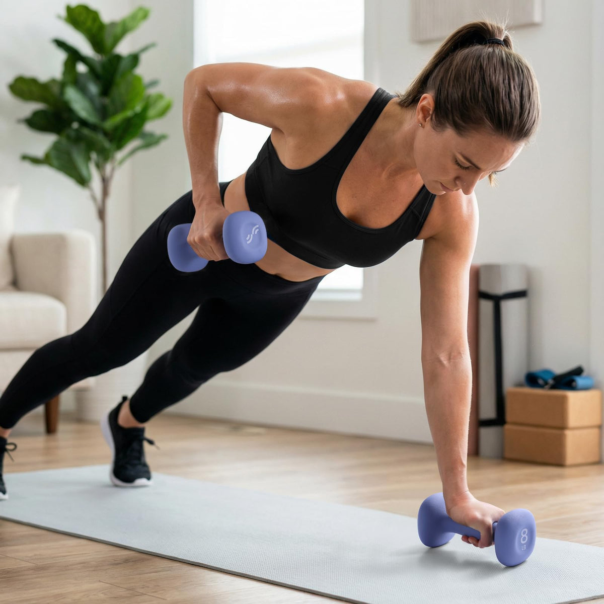 Neoprene Dumbbells Set of 2 H874