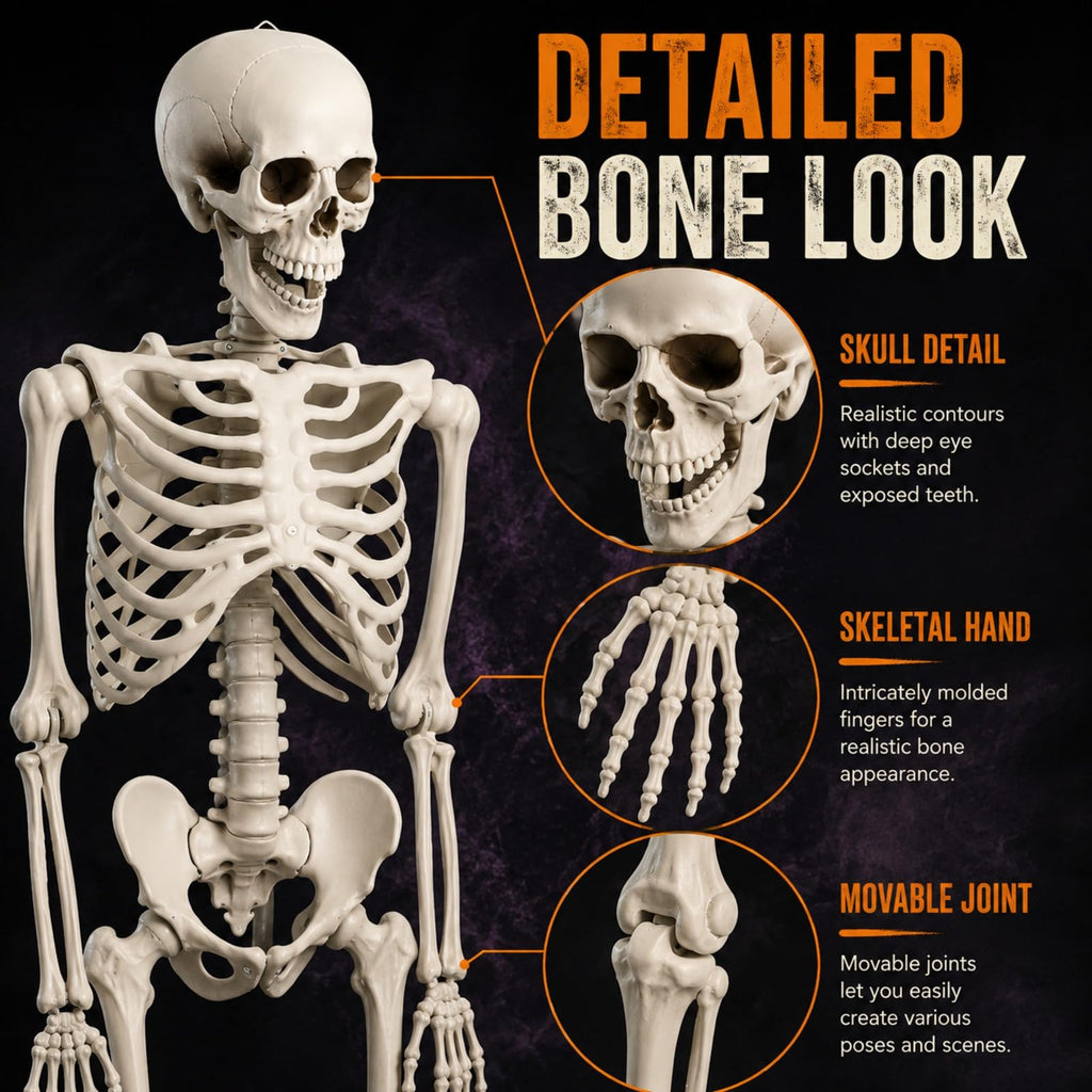 Life Size Posable Skeleton X894952