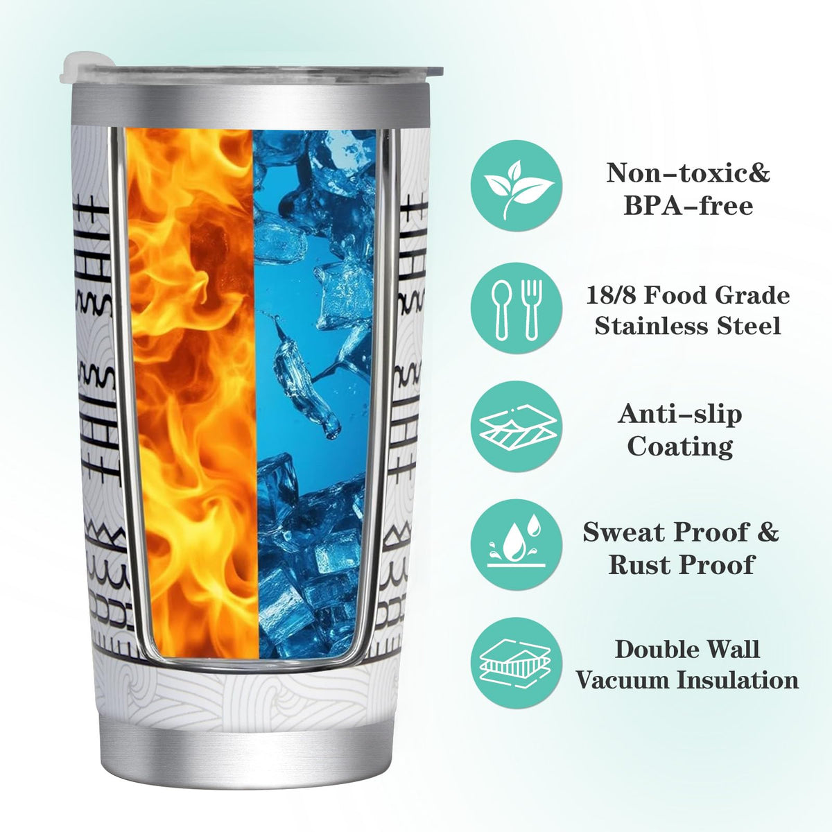 20oz Stainless Steel Travel Tumbler Y251114
