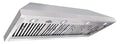 48 inch Stainless Steel Built-in Range Hood with Liner and Baffle Filter M631033