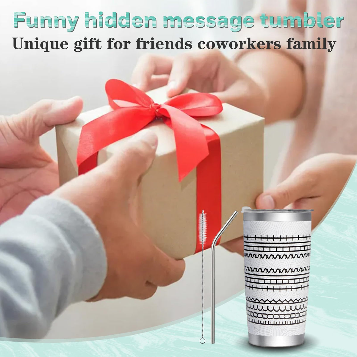 20oz Stainless Steel Travel Tumbler Y251114