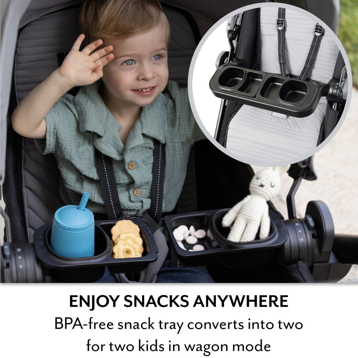 Stroller to Wagon Travel System with Car Seat W9319
