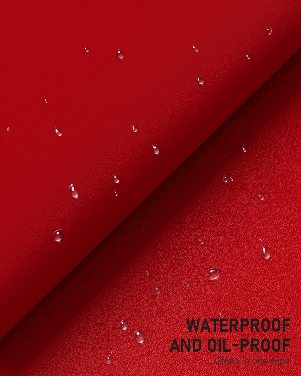 Bright Red Desk Pad N2941
