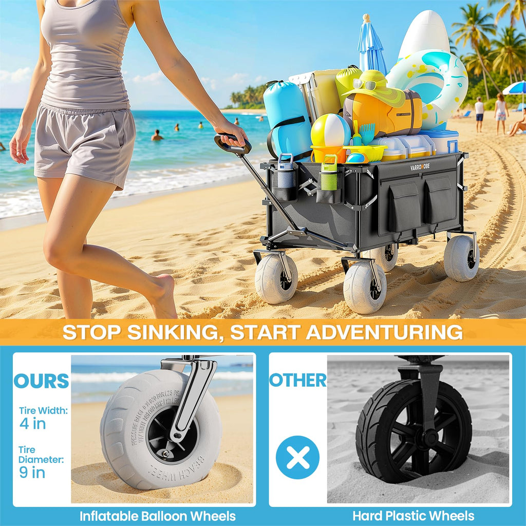 240L Beach Wagon with Balloon Wheels Z10243