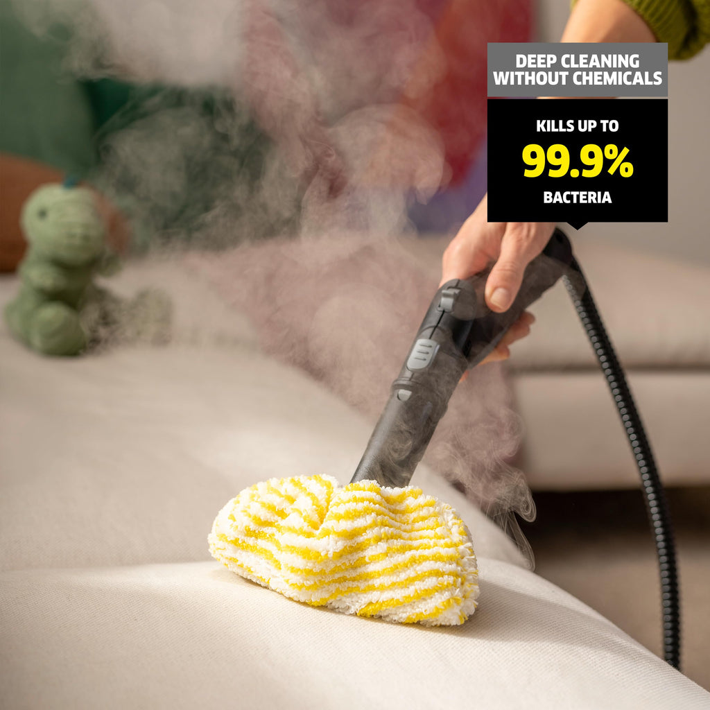 Steam Cleaner, 40 Sec Heat-up, Chemical-Free P2286