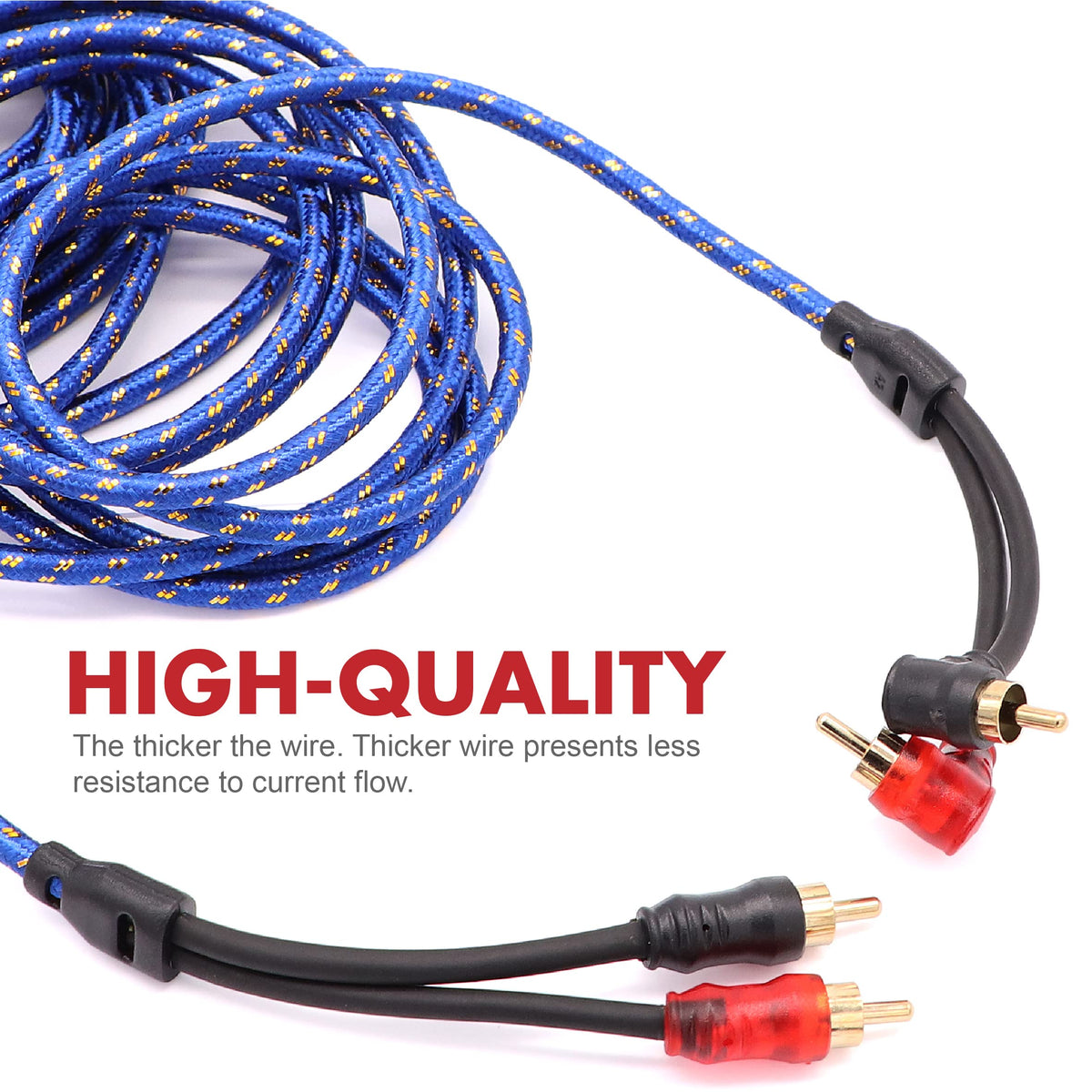 0 Gauge 3000W Amp Wiring Kit with 100A AGU Fuse P42579