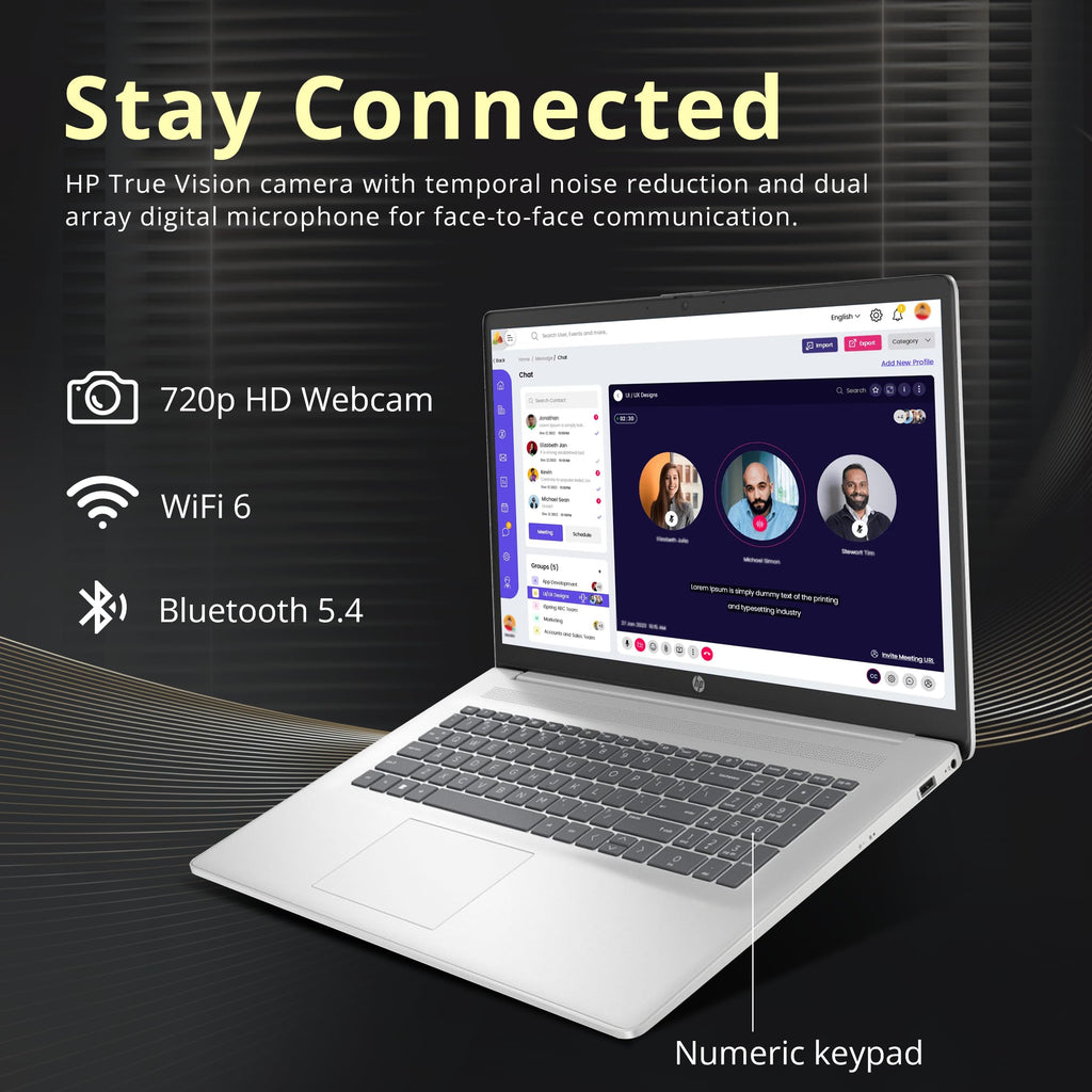 17.3" HD+ Touchscreen Laptop, AMD Ryzen 5, 16GB RAM, 1.5TB Storage, Silver A884571