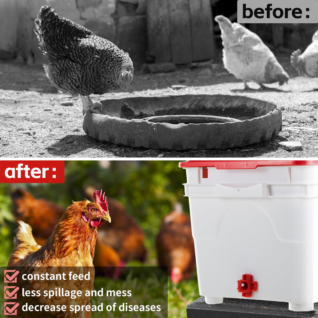 12 Pcs Horizontal Chicken Waterer Nipples with Drill Bit D993781