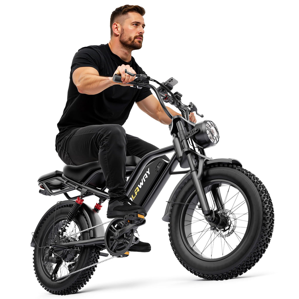 20" Fat Tire 1500W Electric Bike with Removable Battery Y39773