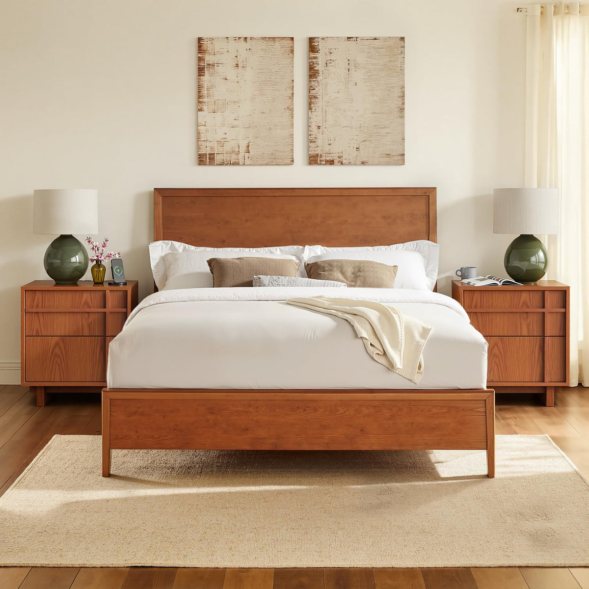Mid Century Modern Nightstand Z571