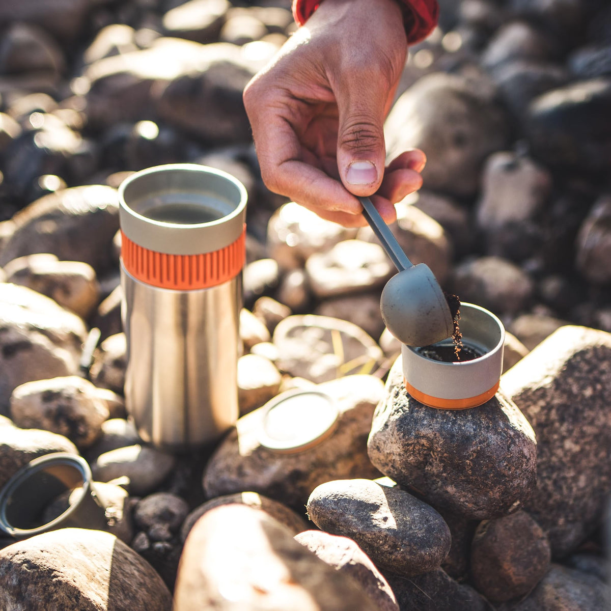 Portable Coffee Maker and Insulated Travel Mug, 10 fl oz O8962