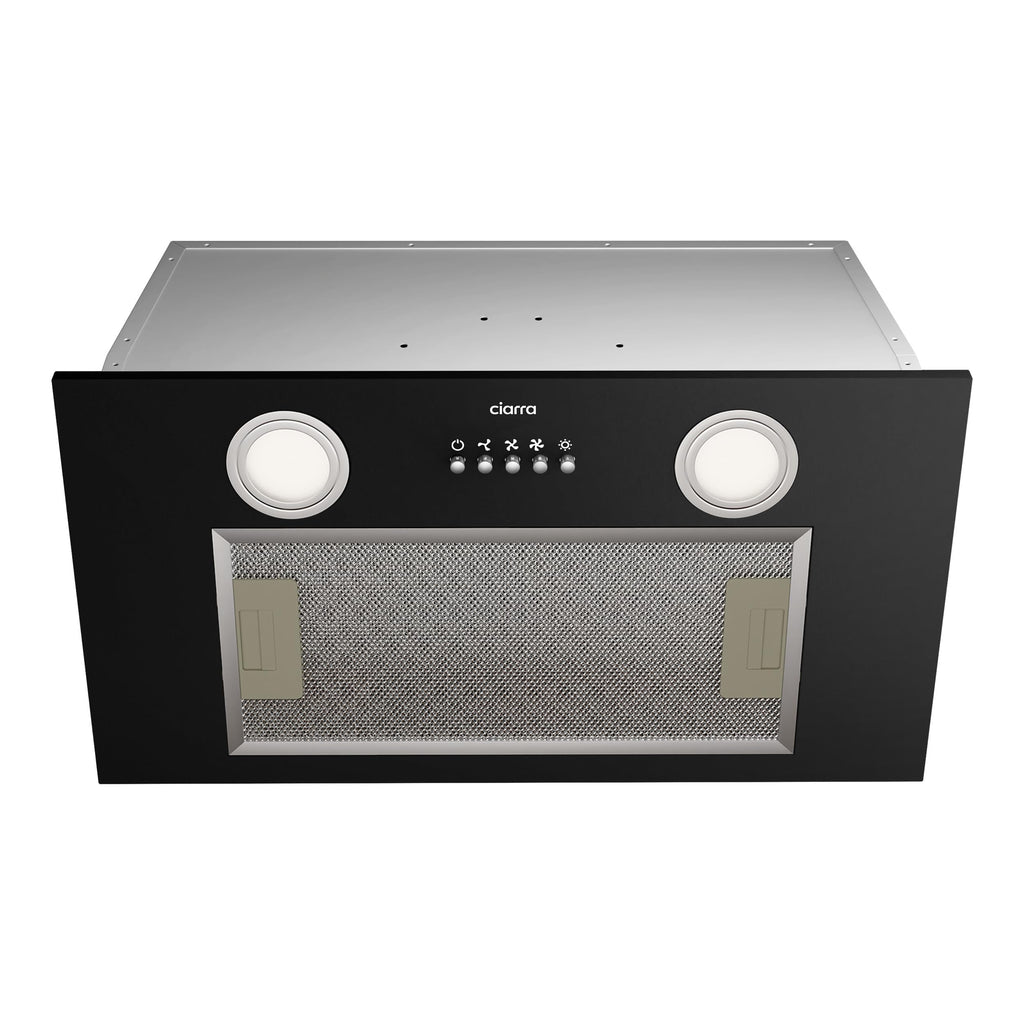 20 inch 650 CFM Black Insert Range Hood I91573