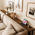 102 Inch Narrow Sofa Table with Power Outlets L139453