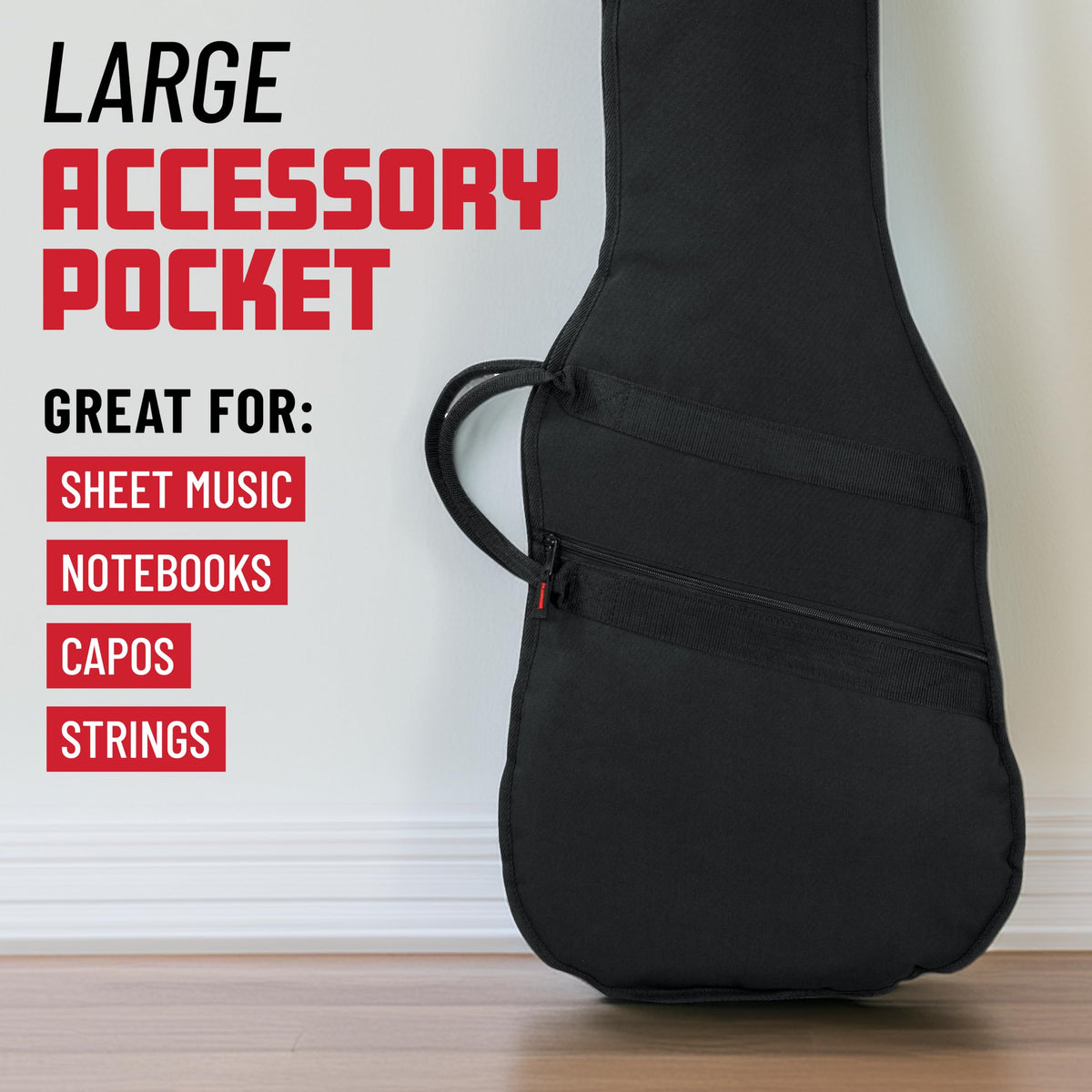 Foam Padded Guitar Gig Bag for Mini Electric Guitars D9127
