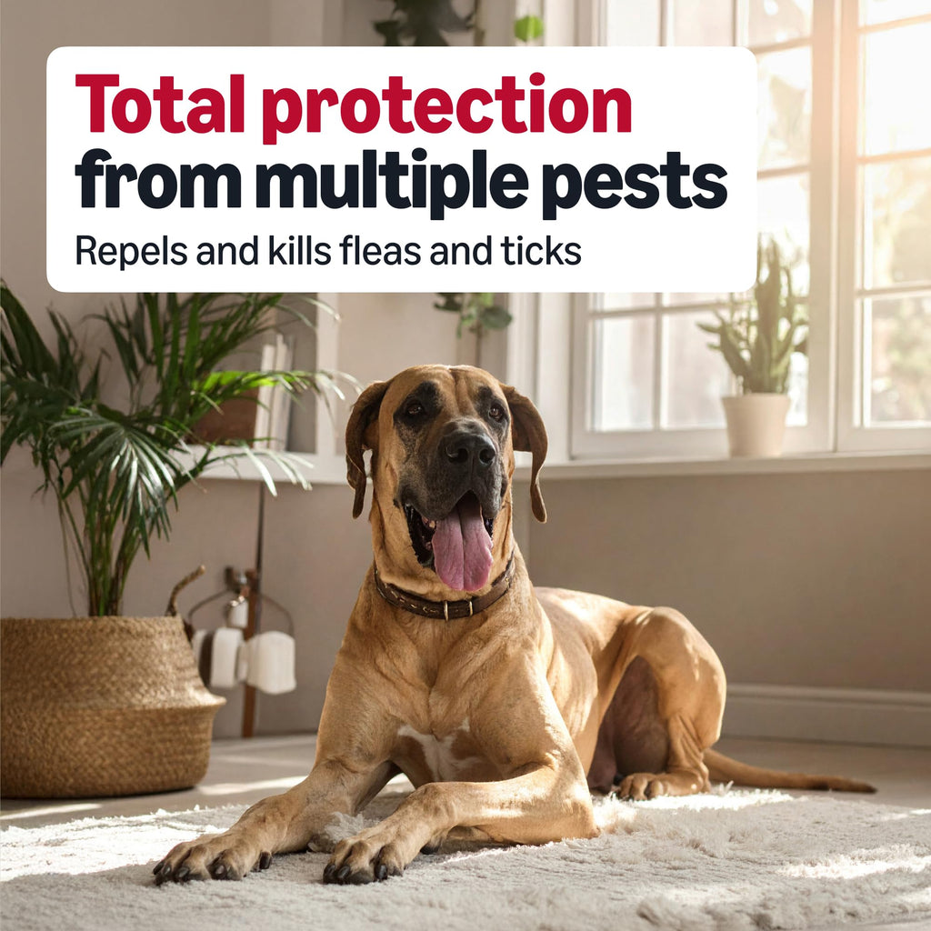 Flea and Tick Topical Treatment for Extra Large Dogs 3 Count E3414