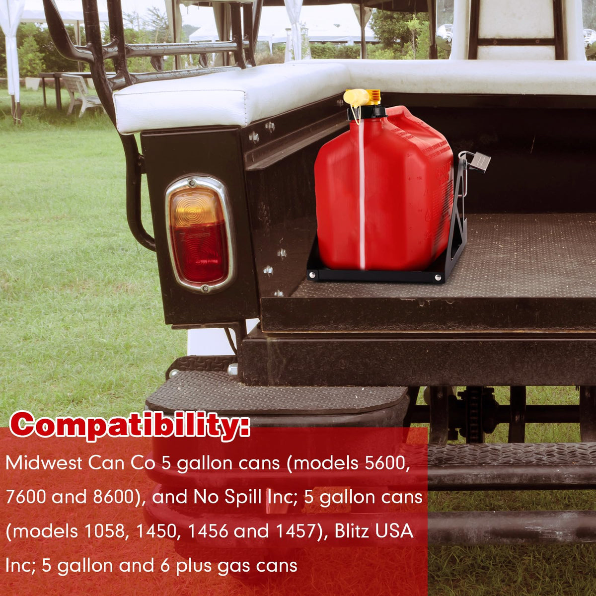 5 Gallon Gas Can Holder N21519