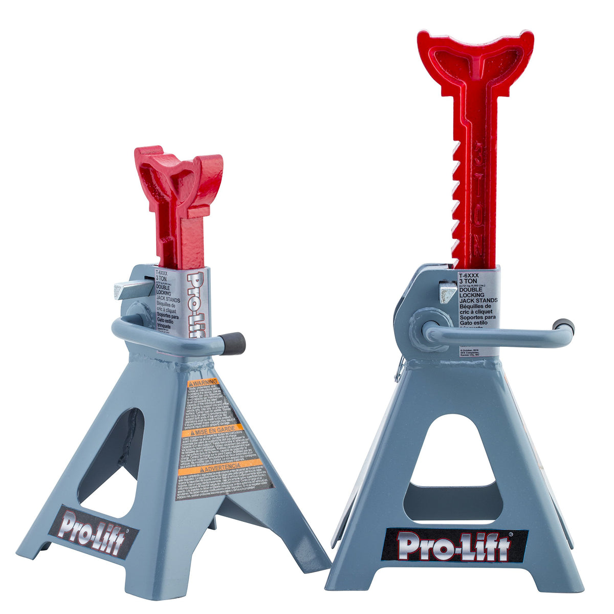 2 Ton Low Profile Floor Jack + 3 Ton Jack Stands N6110