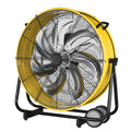 Heavy Duty Floor Drum Fan 3-Speed 360° Tilt Metal E909