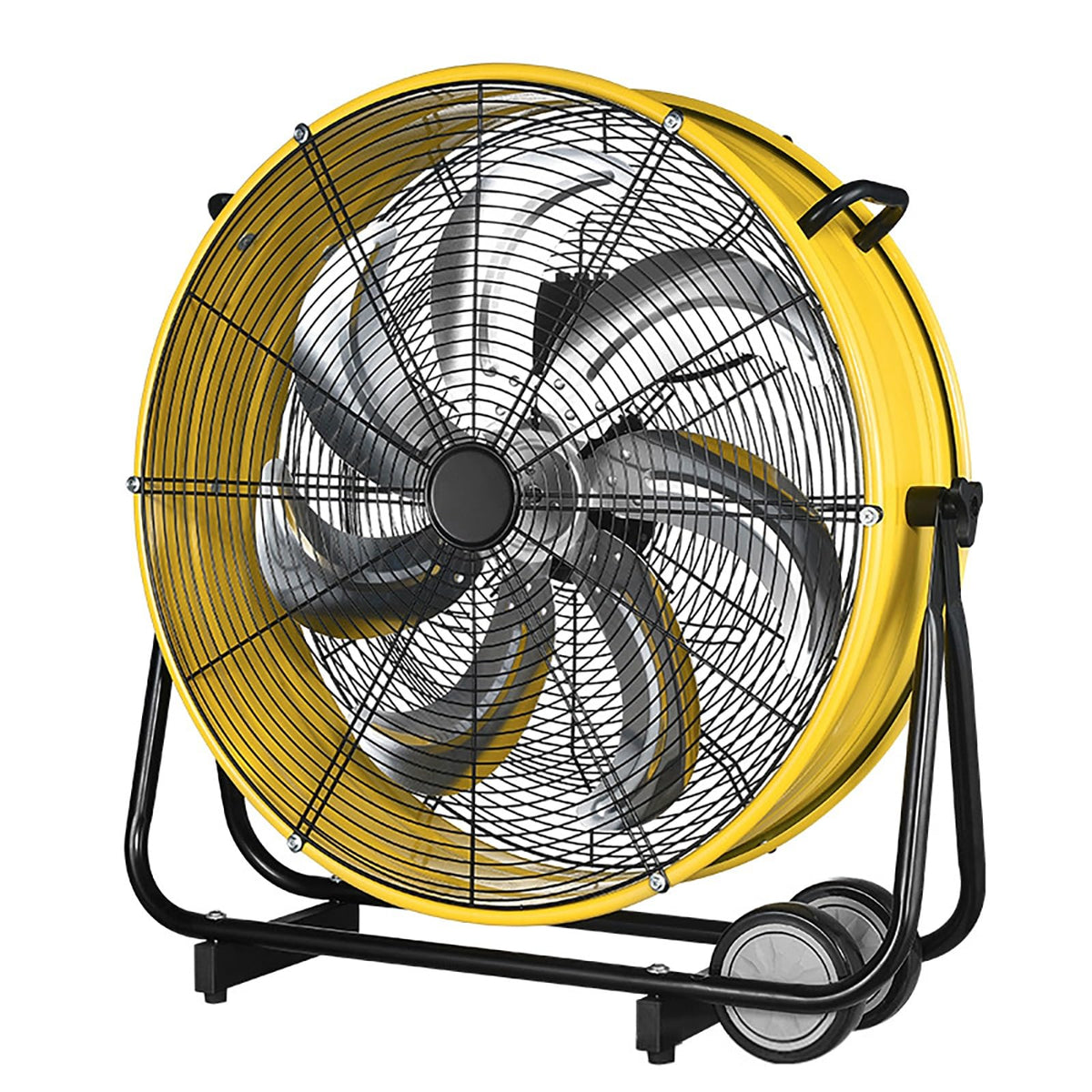 Heavy Duty Floor Drum Fan 3-Speed 360° Tilt Metal E909