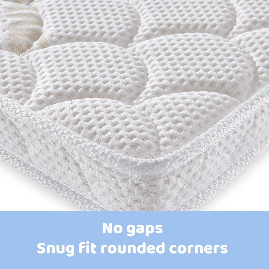 Mini Crib Mattress 38x24x4 Inch Dual Sided Firm Support Comfort Foam L5579