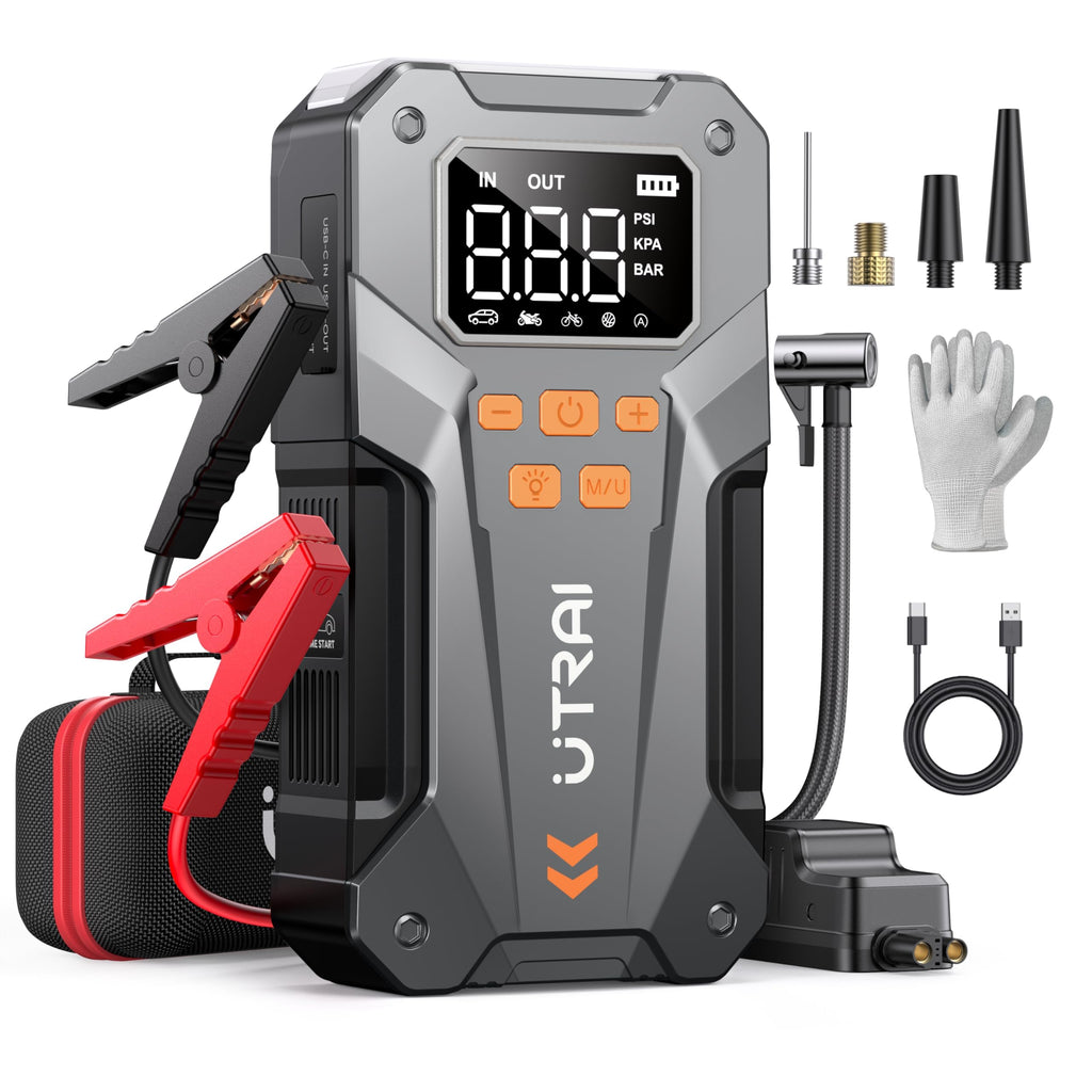 12V Jump Starter with Air Compressor J3222