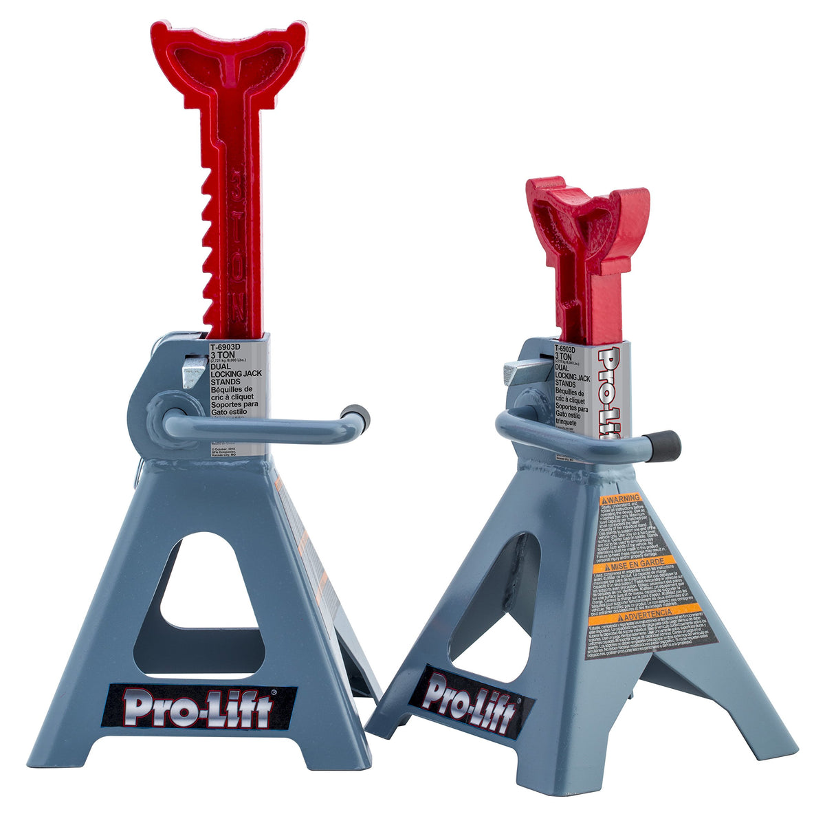 2 Ton Low Profile Floor Jack + 3 Ton Jack Stands N6110