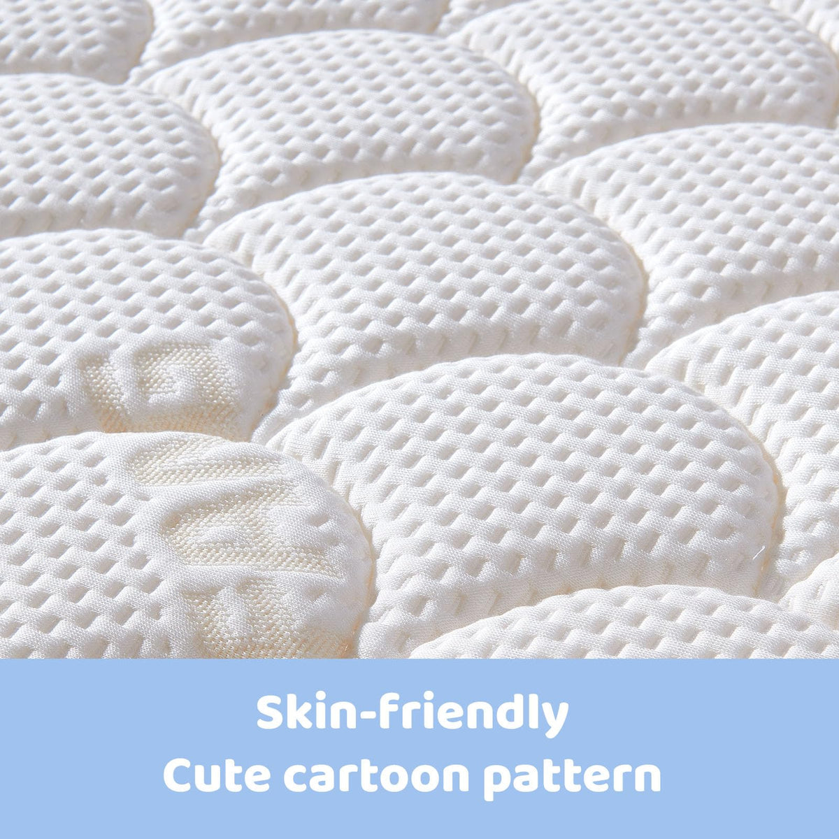 Mini Crib Mattress 38x24x4 Inch Dual Sided Firm Support Comfort Foam L5579