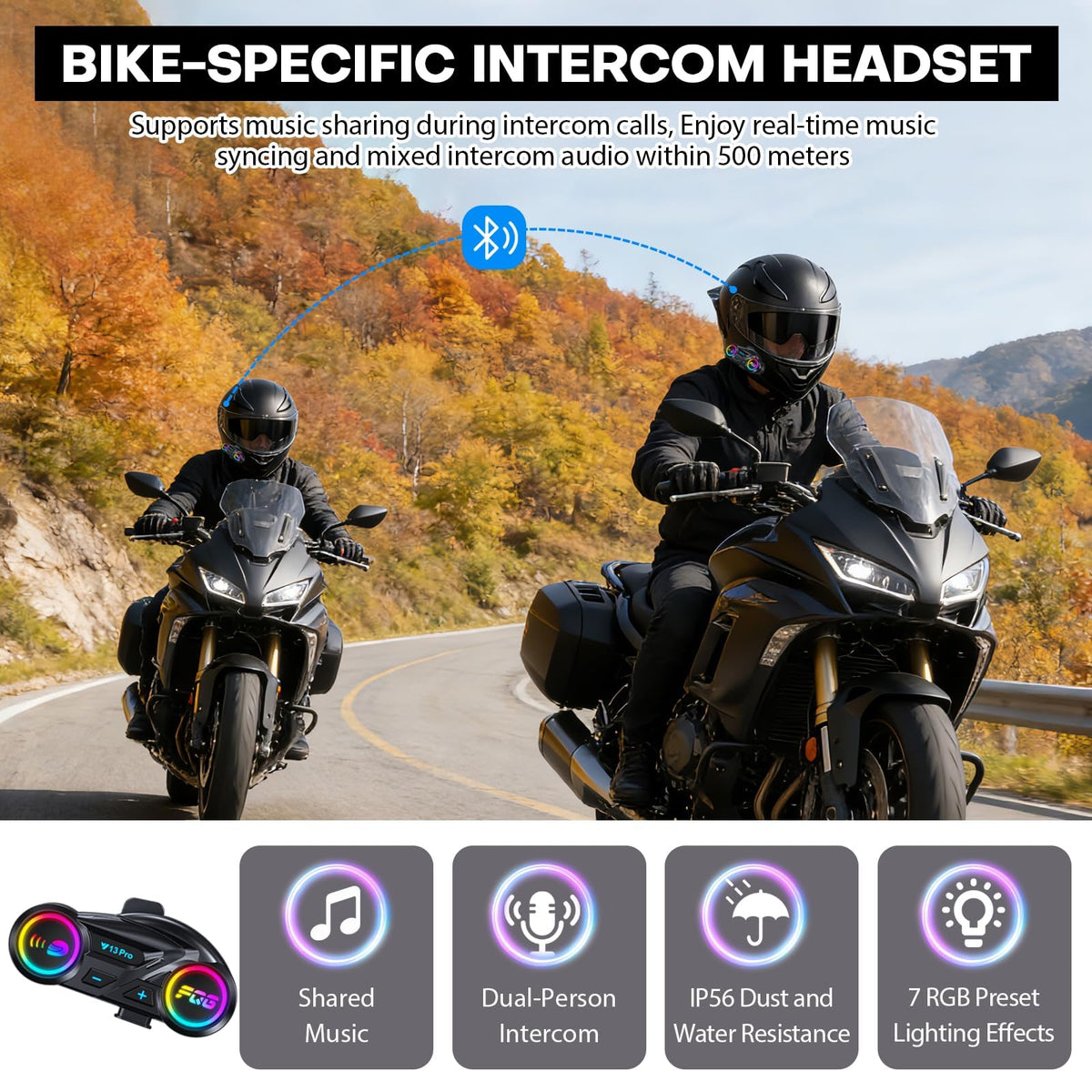 Modular Motorcycle Helmet with Bluetooth M88294