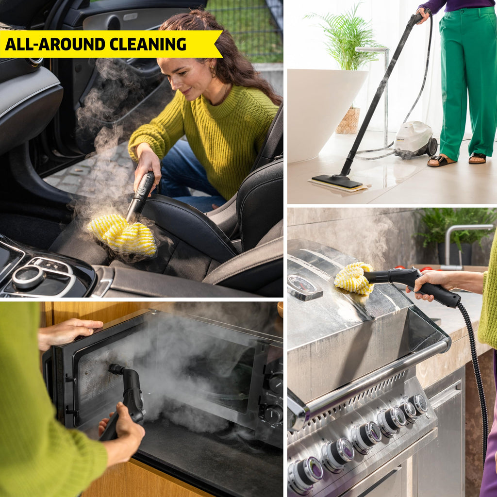 Steam Cleaner, 40 Sec Heat-up, Chemical-Free P2286